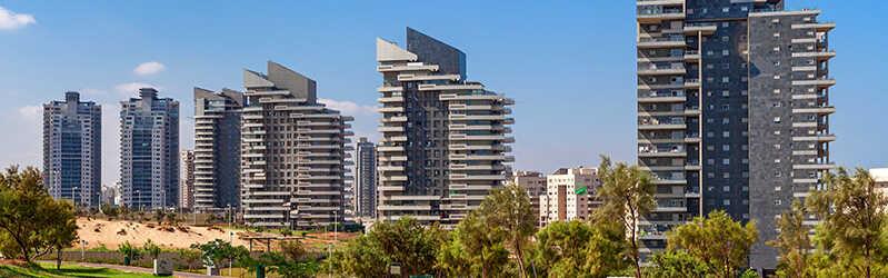 בניינים בישראל המציגה תמונה על מגמת שוק הנדלן בישראל